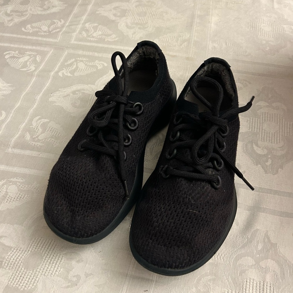 Allbirds Black Tree Dasher Knit Sneaker women’s 8.5 - Picture 4 of 8